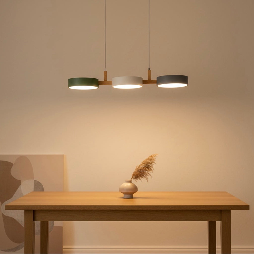 Suspension Moderne 3 Lampes – Éclairage Design Minimaliste
