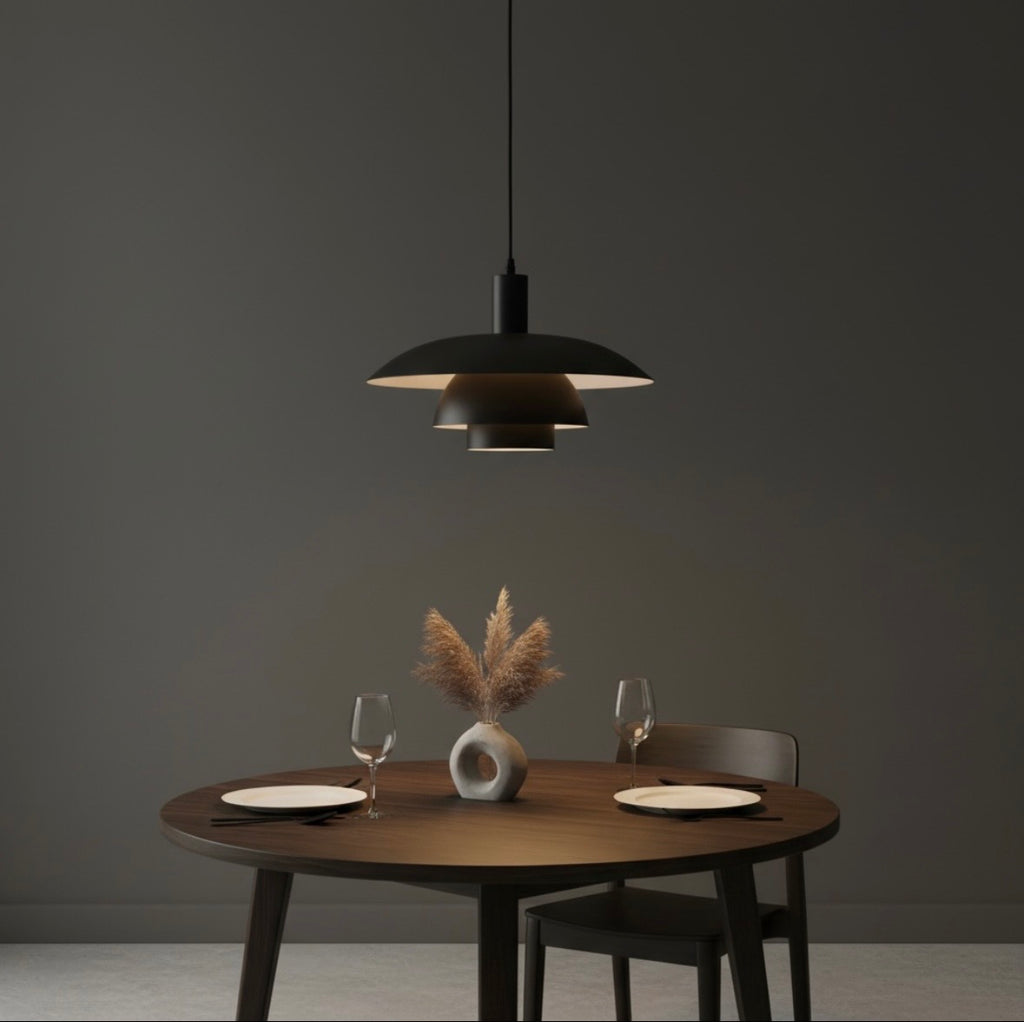 Suspension Nordique Élégante – Luminaire Design pour Salon ou Cuisine