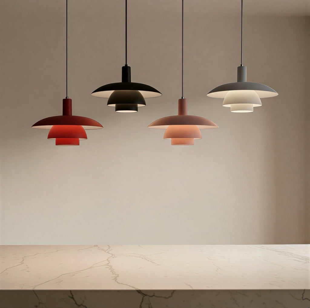 Suspension Nordique Élégante – Luminaire Design pour Salon ou Cuisine