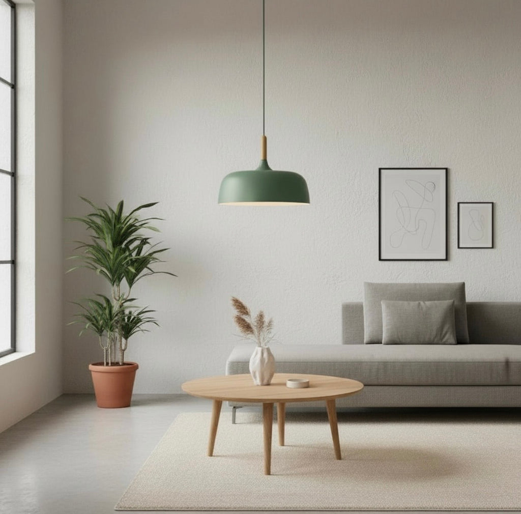 Suspension Moderne Colorée – Luminaire Style Nordique